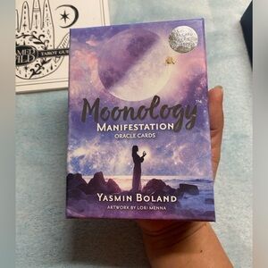 Moonology Manifestation Oracle Tarot Cards for Beginners, A-48 Card Deck